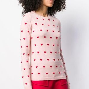 Red Valentino Heart Sweater